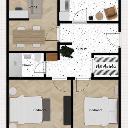 Urban Parkside Retreat Cozy 2-bed Ap By Metro